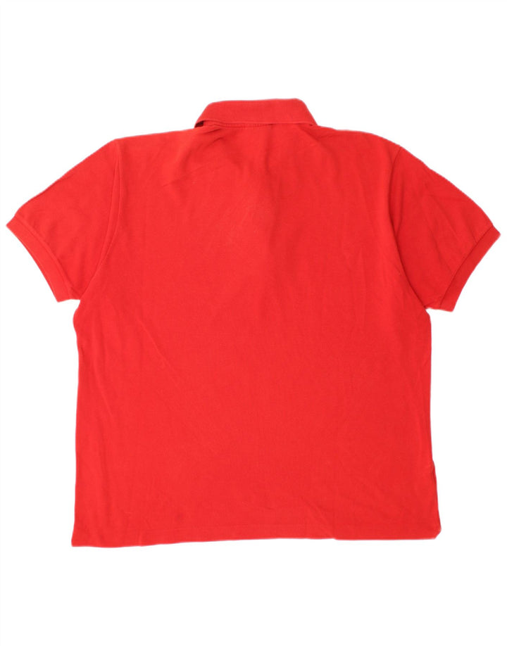 Lacoste muška polo majica veličine 5, veliki crveni pamuk