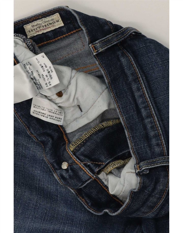 Levi's muške uske traperice W28 L32 plavi pamuk