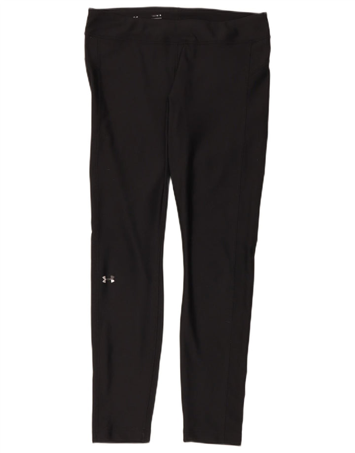 UNDER ARMOUR Ženske Heat Gear Leggings UK 16 Large Black