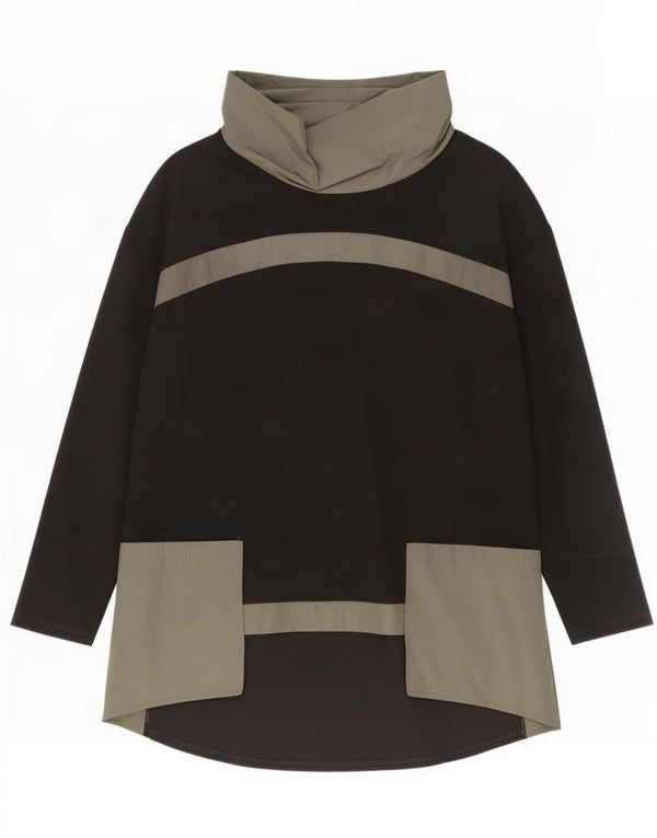Joseph Ribkoff Ženska majica s tunikom dugih rukava UK 14 Large Black Colourblock