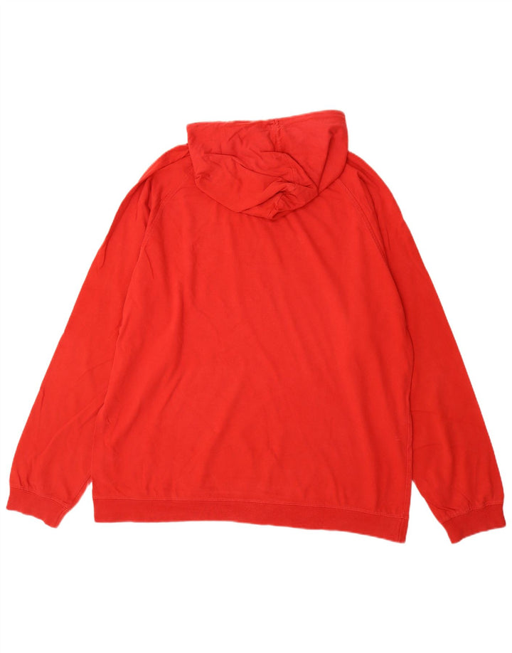 NIKE Muška majica s kapuljačom s zračnim grafičkim motivima UK 45/47 XL, crveni pamuk