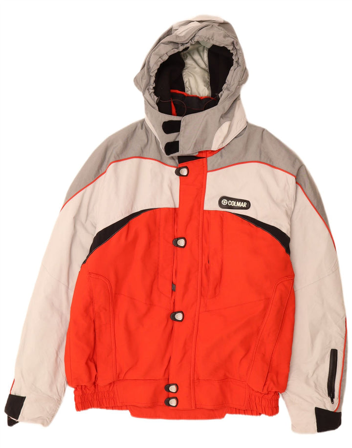 Colmar muška skijaška jakna s kapuljačom IT 54 Large Red Colourblock poliamid