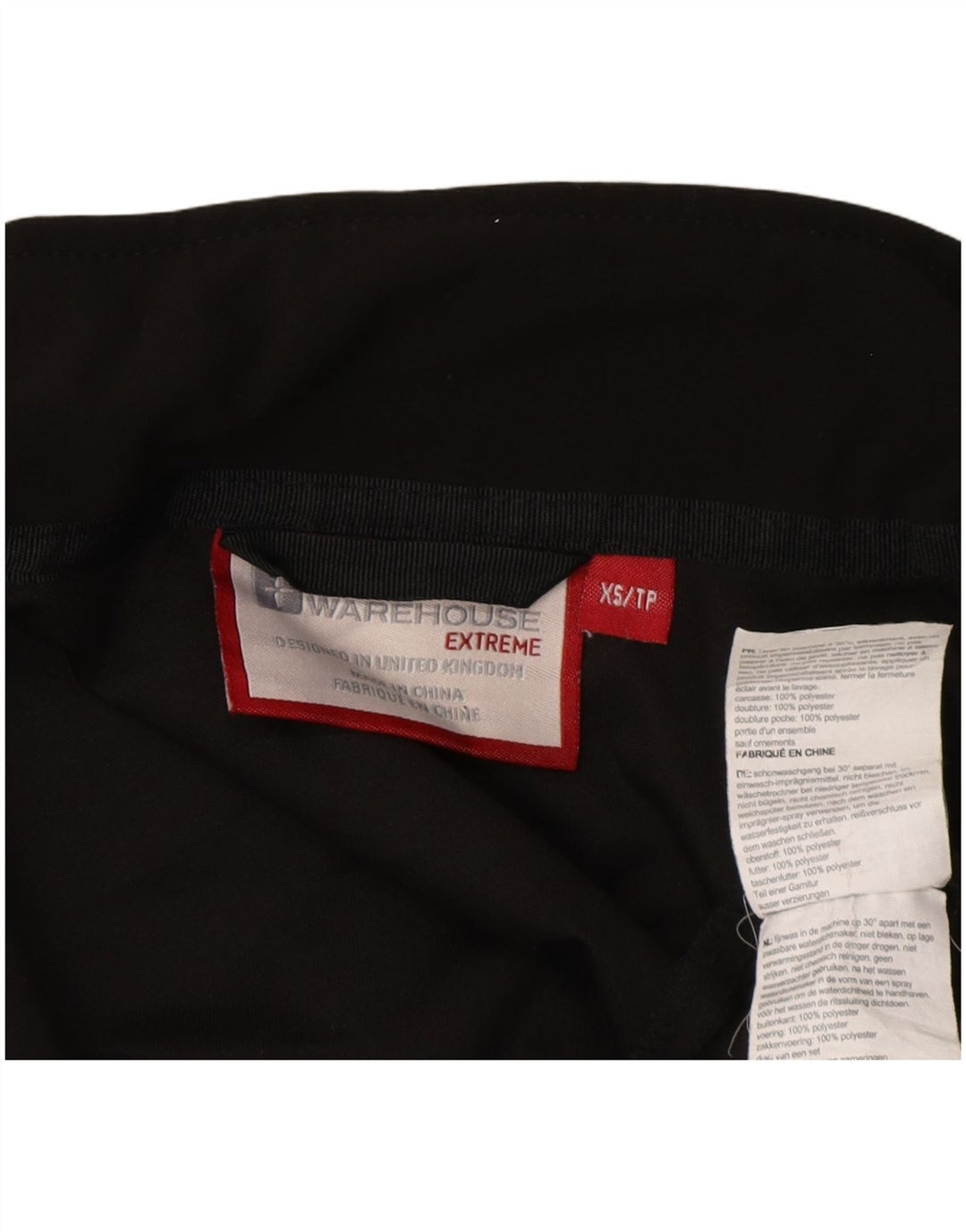 Muška bomber jakna Mountain Warehouse UK 34 XS crni poliester