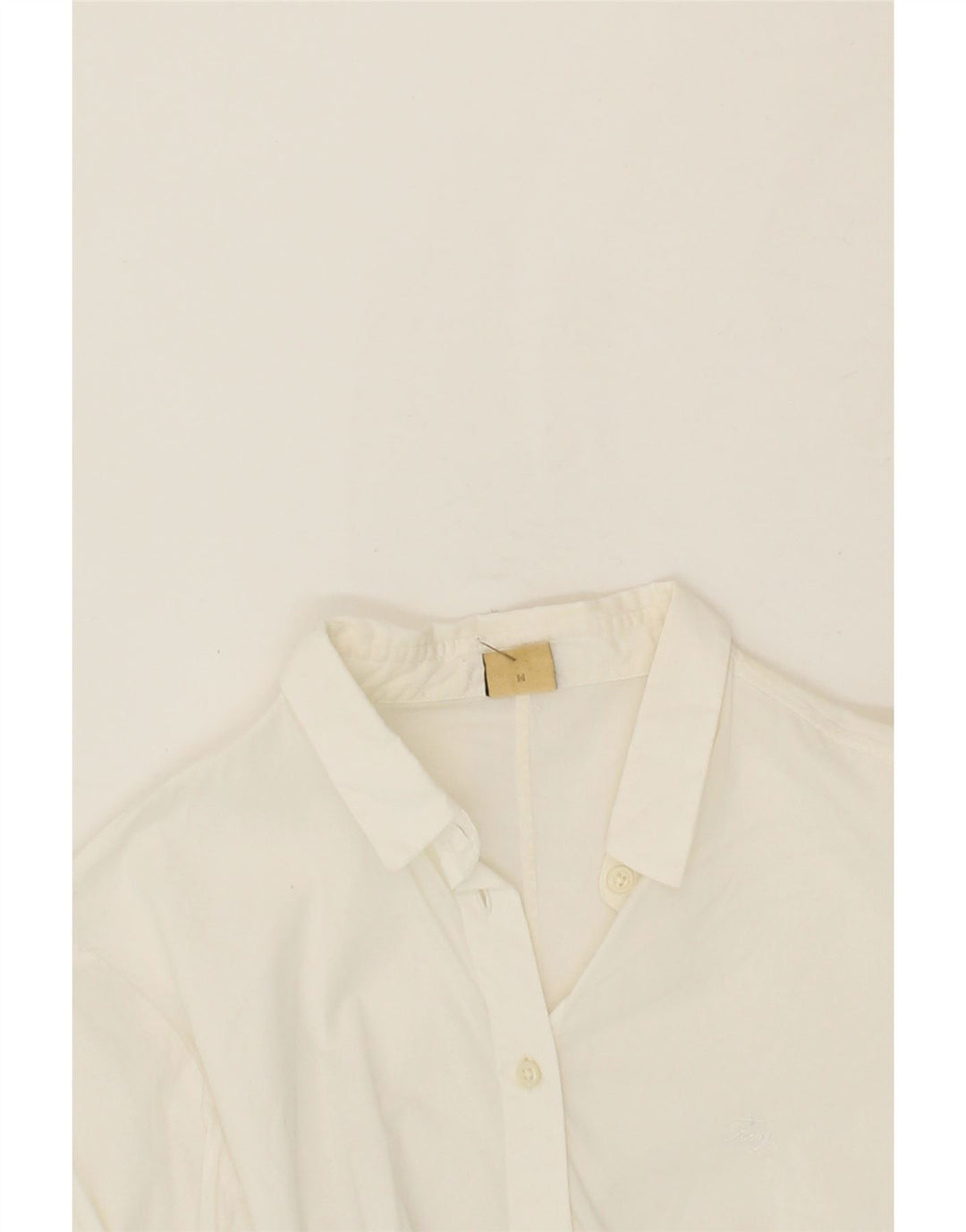 FAY Womens Shirt UK 12 Medium White Cotton Vintage Fay and Second-Hand Fay from Messina Hembry 