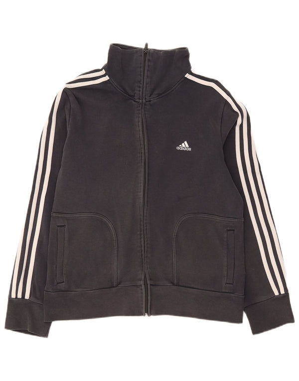 Adidas ženska trenirka Regular Fit Gornja jakna UK 18 XL crna pamučna sportska