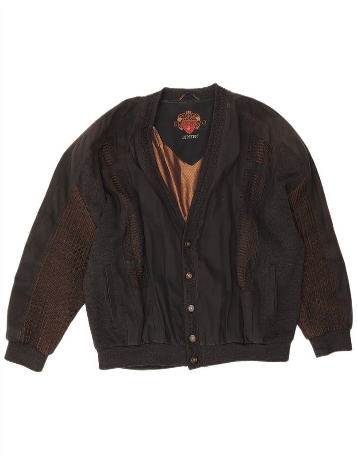 Muška bomber jakna Jupiter UK 44 2XL crni poliester