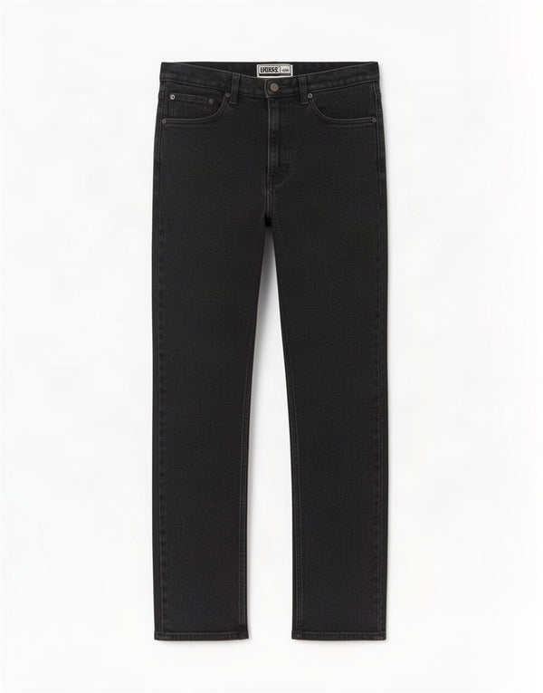 Lee Mens Riders Straight Jeans W33 L34 Crni pamuk