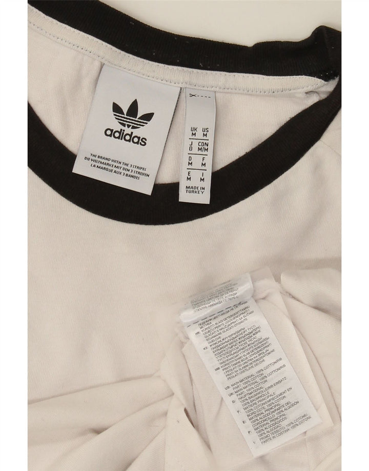 Adidas muška majica kratkih rukava Srednje bijeli pamuk