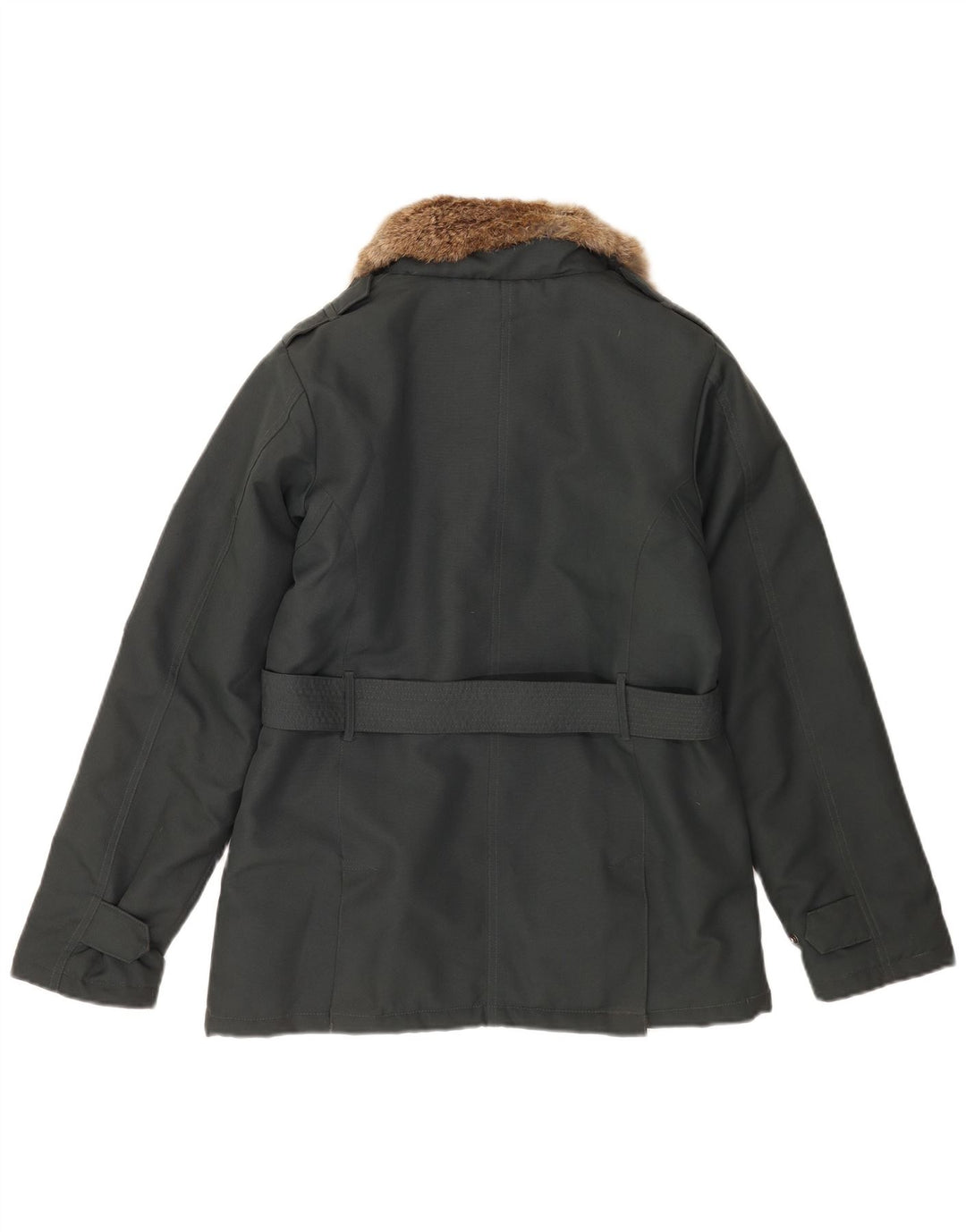 Woolrich ženska pomoćna jakna UK 14 srednje sivi najlon