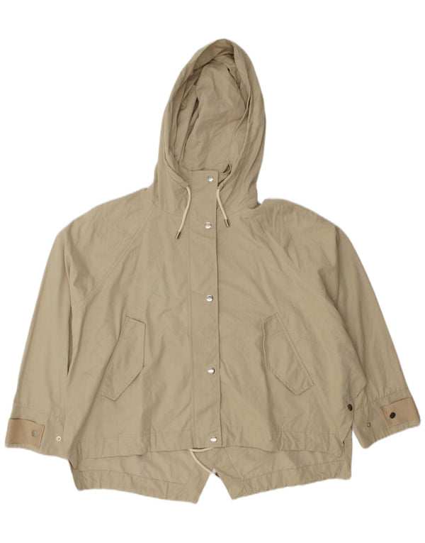 Velika ženska jakna Zara s kapuljačom UK 16 Large Beige