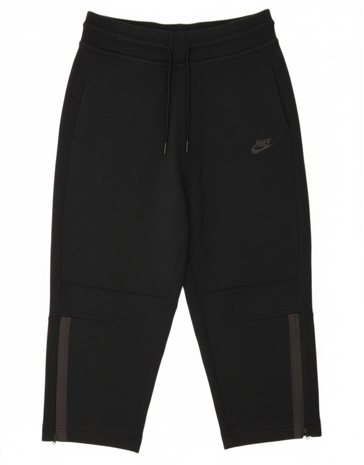 Nike muške kapri trenirke male crne pamučne blokove boje