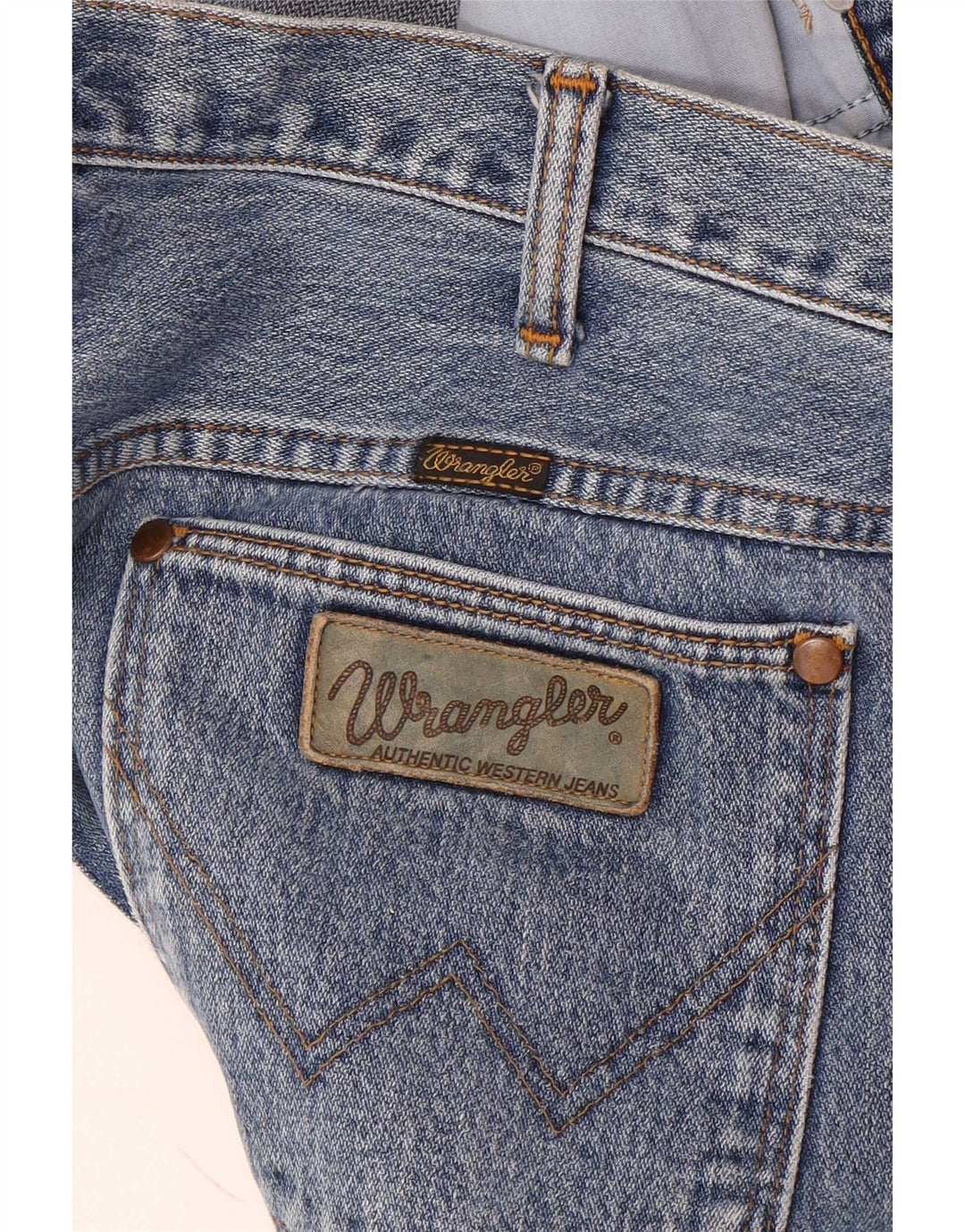 Wrangler muške ravne traperice W36 L31 plave