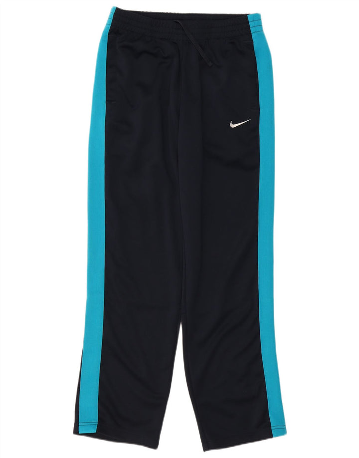 Nike ženske hlače za trenirku UK 10 male crne poliesterske boje