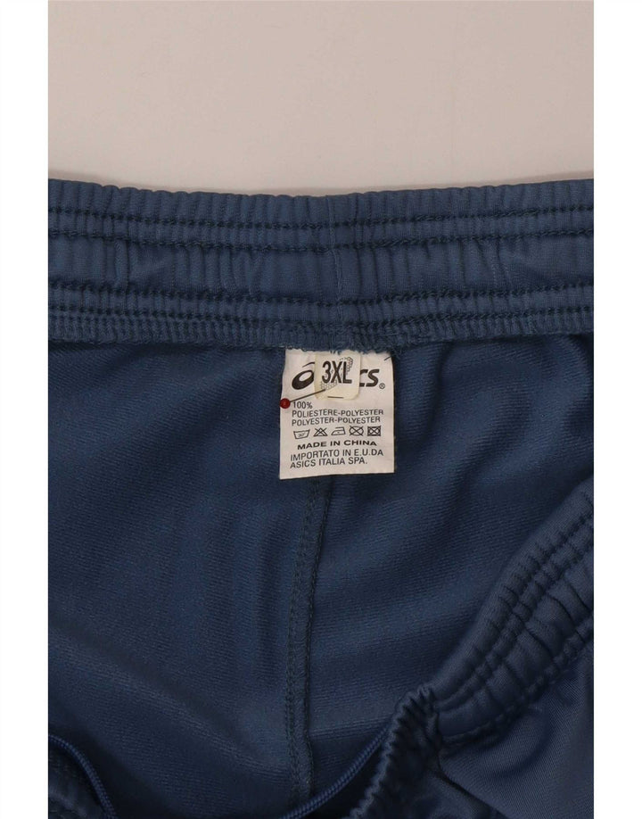 Asics muške hlače za trenirku 3XL plavi poliester