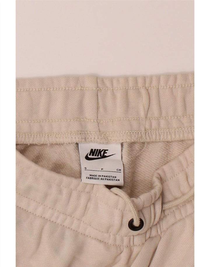 NIKE Mens Tracksuit Trousers Joggers Small  Beige Cotton Vintage Nike and Second-Hand Nike from Messina Hembry 