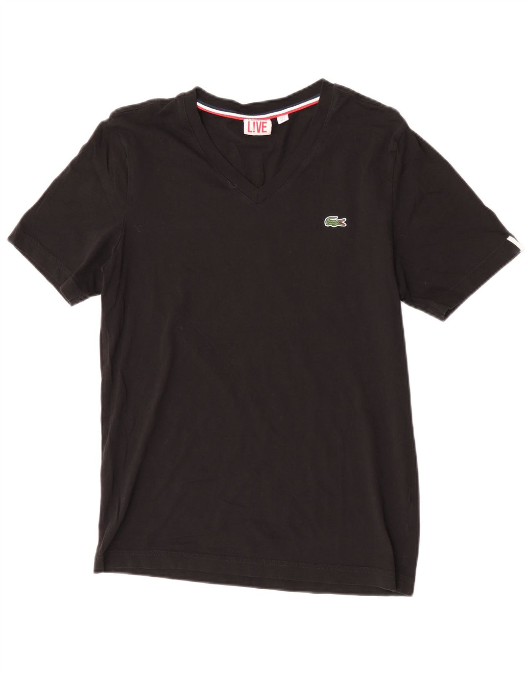 Lacoste muška majica kratkih rukava, mala, crna pamučna veličina 3