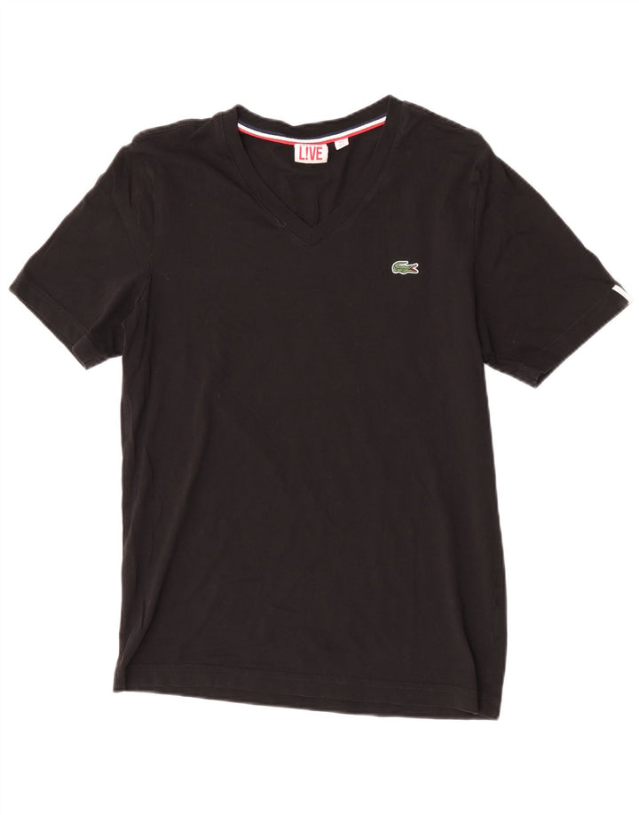Lacoste muška majica kratkih rukava, mala, crna pamučna veličina 3