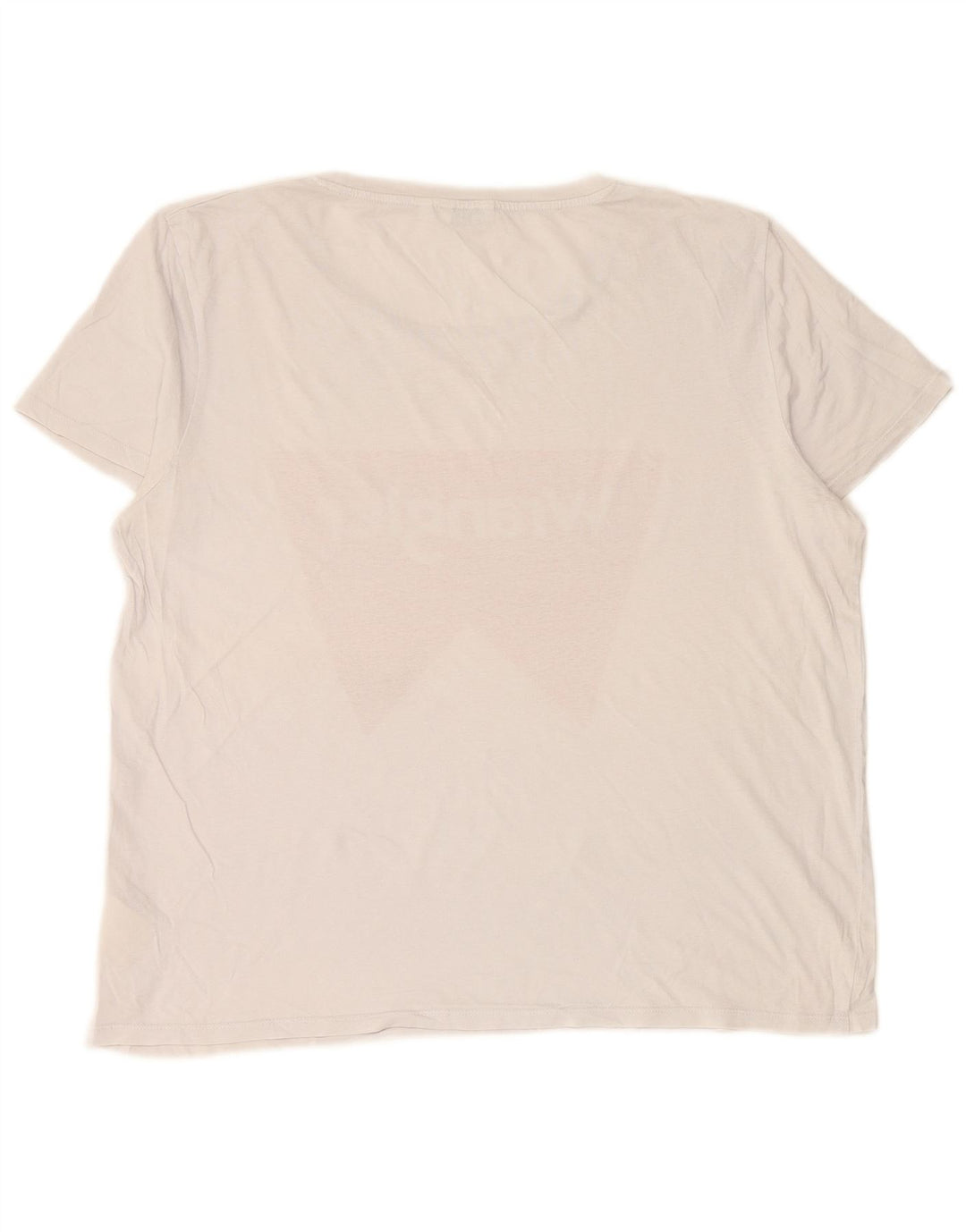 WRANGLER Ženska prevelika majica s kratkim rukavima UK 18 XL Bijeli pamuk