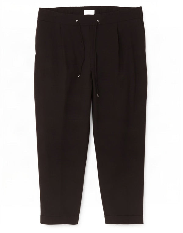 Marks & Spencer ženske hlače visokog struka UK 18 XL W40 L28 crni poliester