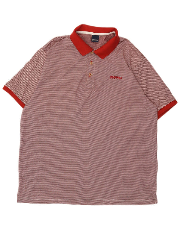Carrera muška polo majica 3XL pamuk na crvene pruge