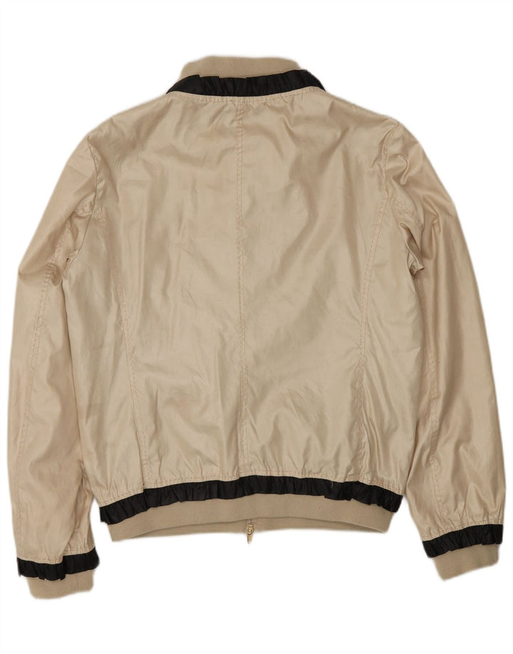 Moschino ženska bomber jakna UK 14 Large Gold Colourblock poliester