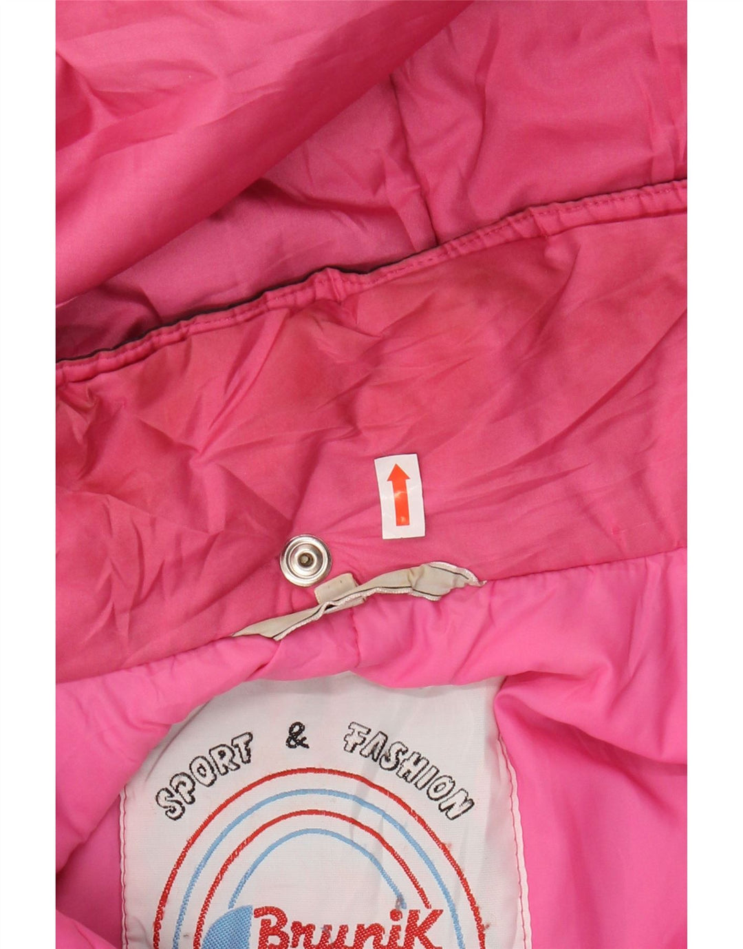 BRUNIK Ženska prevelika vjetrovka s kapuljačom IT 42 srednje crna