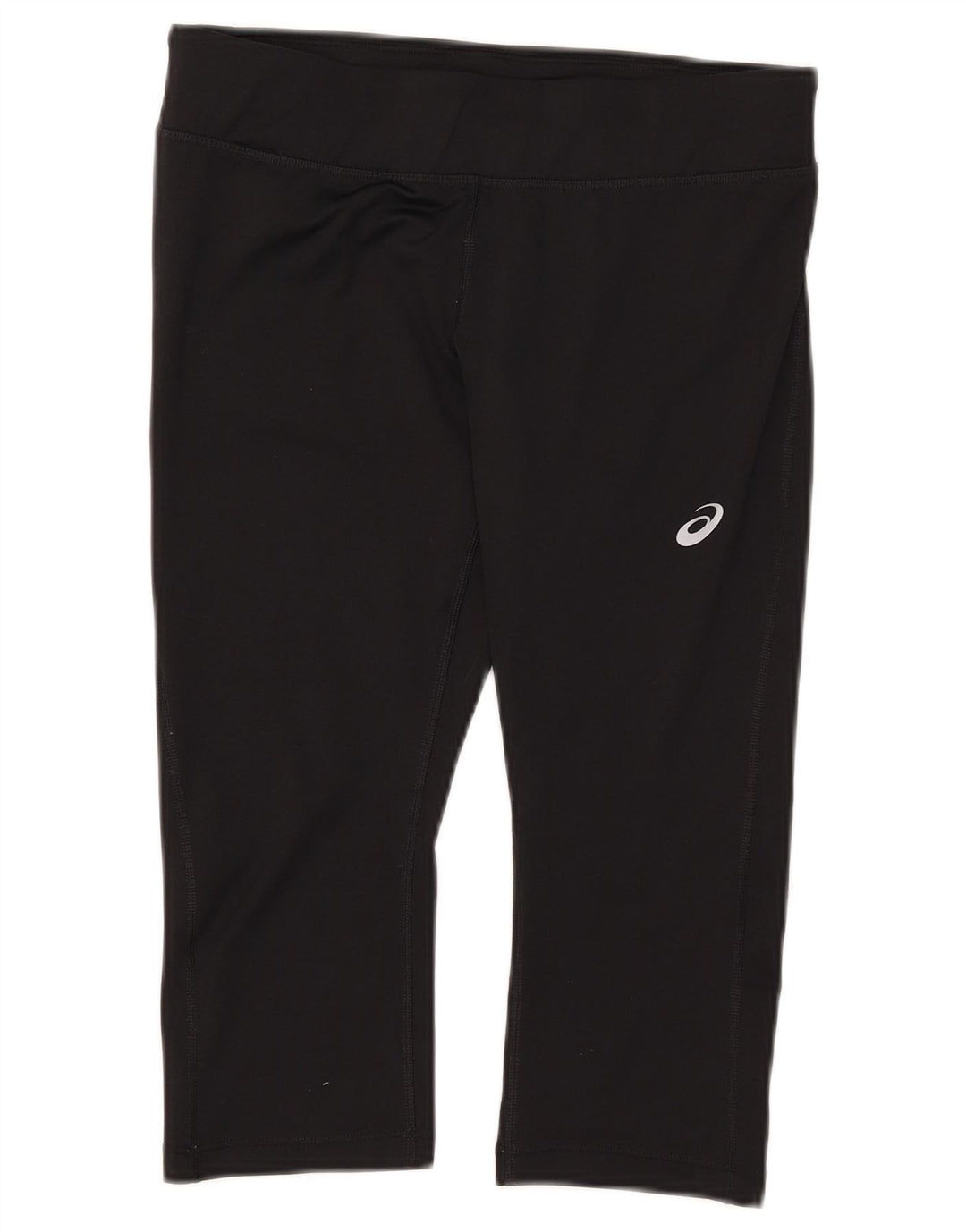 Ženske kapri tajice Asics UK 12 Srednji crni poliester