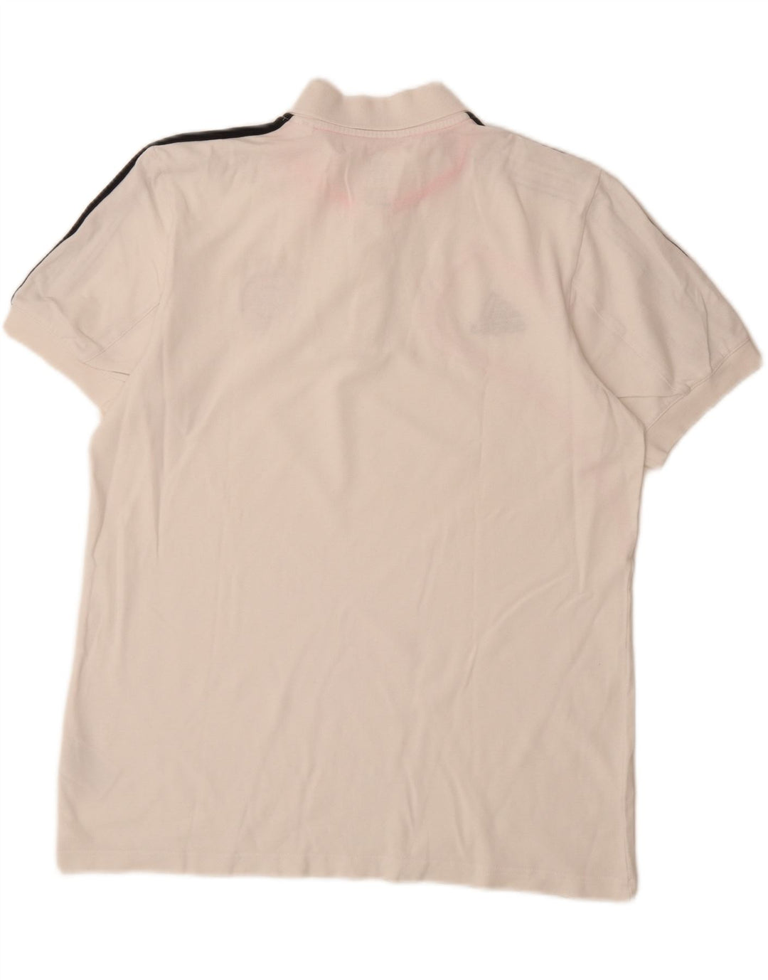 ADIDAS muška FC Bayern Munchen polo majica UK 44/46 veliki bijeli pamuk