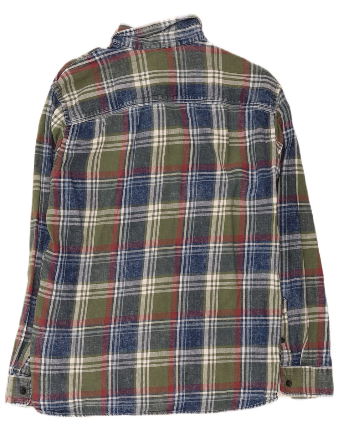 Jack & Jones muška flanelska košulja srednje zelene karirane boje