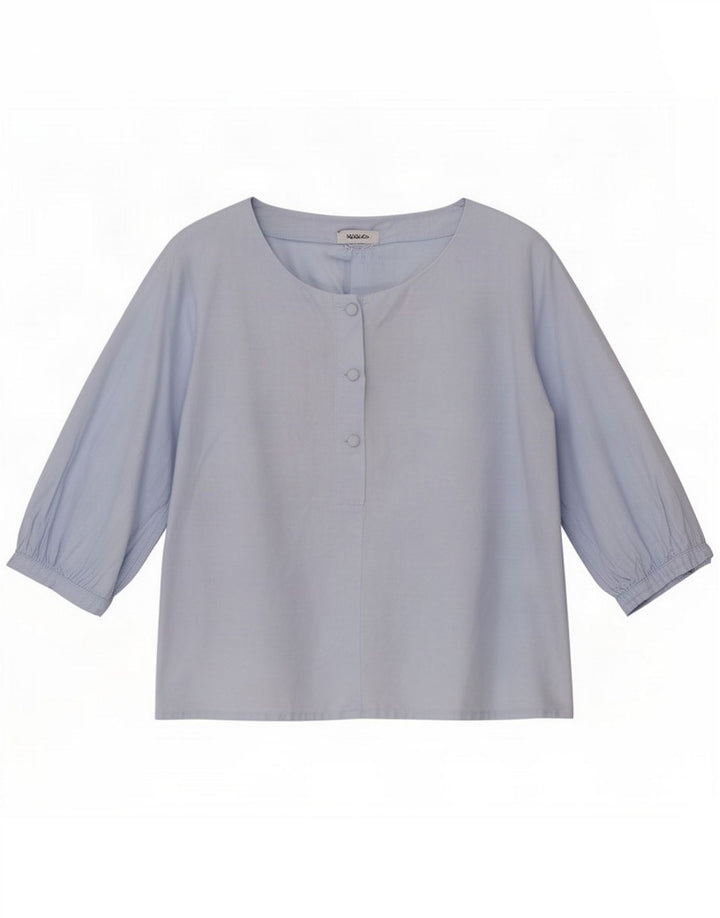 Max & Co. Ženski gornji dio bluze 3/4 rukava UK 12 srednje plava
