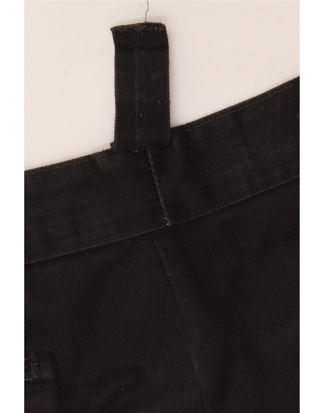Dickies muške uske chino kratke hlače W32 Srednji crni poliester