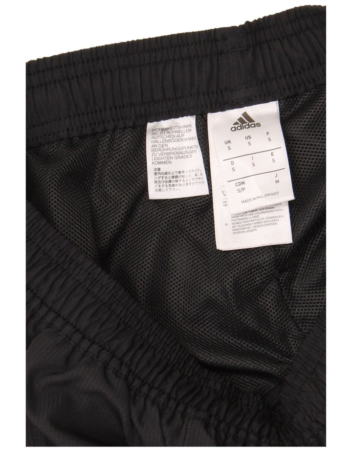 Adidas muške trenirke Climalite male crne poliesterske hlače