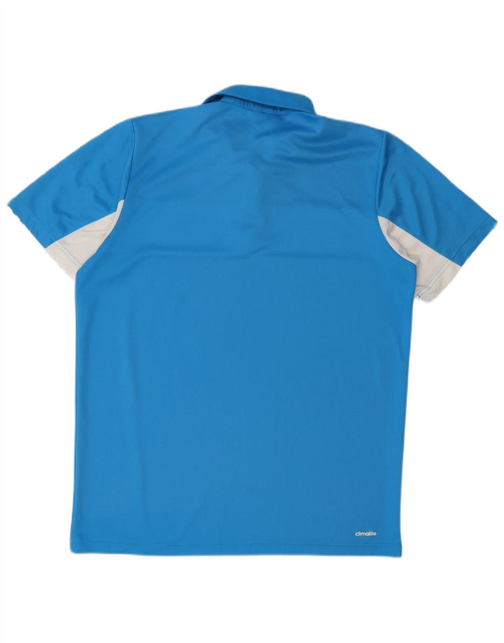 Adidas muška Climalite polo majica velika plava poliesterska boja