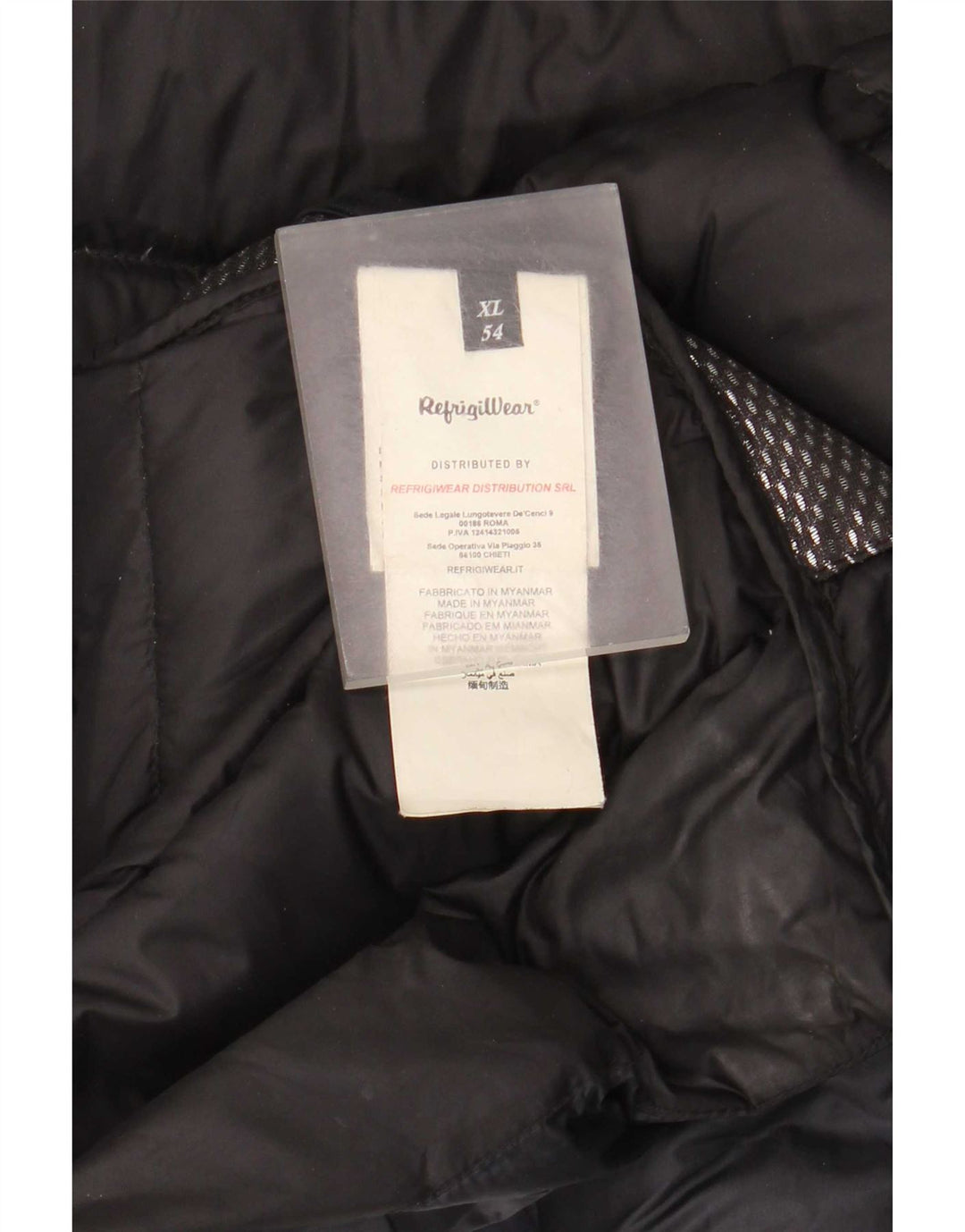 Refrigiwear muška podstavljena jakna IT 54 XL tamnoplavi poliamid