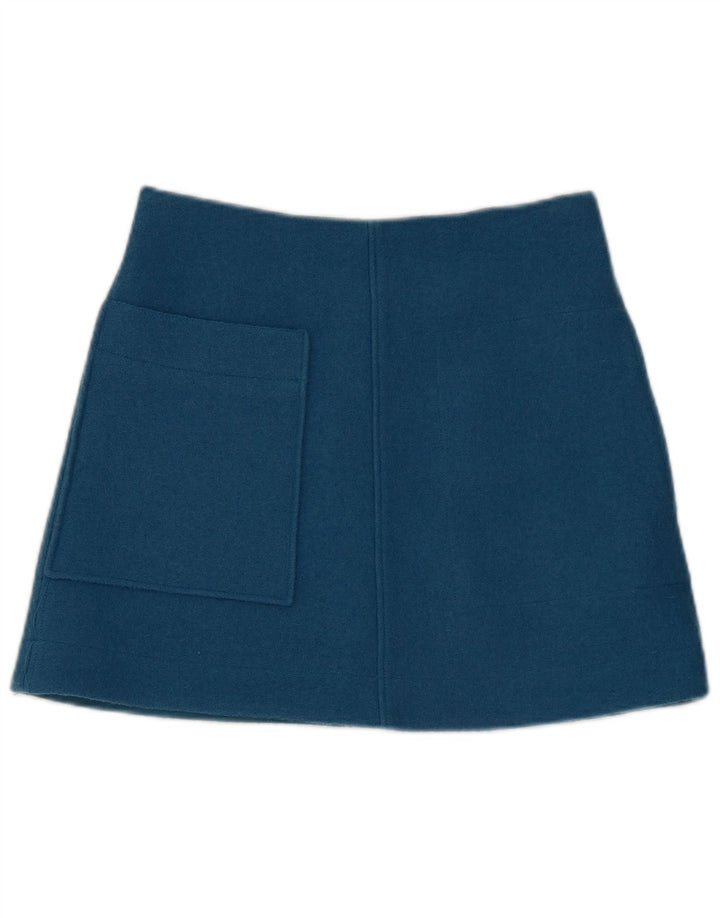Cos ženska mini suknja EU 34 XS W30 plava vuna