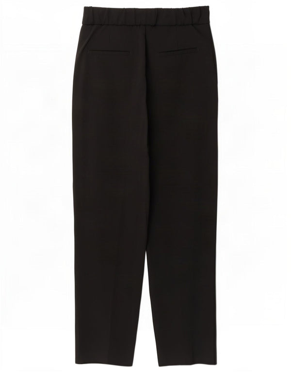 Massimo Dutti Ženske hlače na štipaljke EU 36 XS W26 L27 Crna viskoza