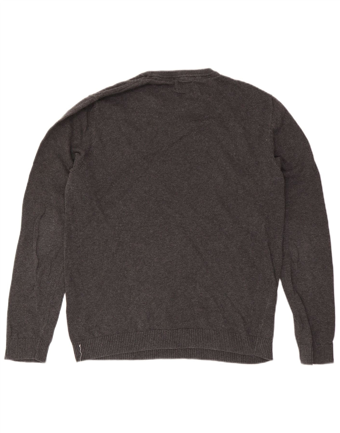Jack & Jones muški džemper s okruglim izrezom, srednje sivi pamuk