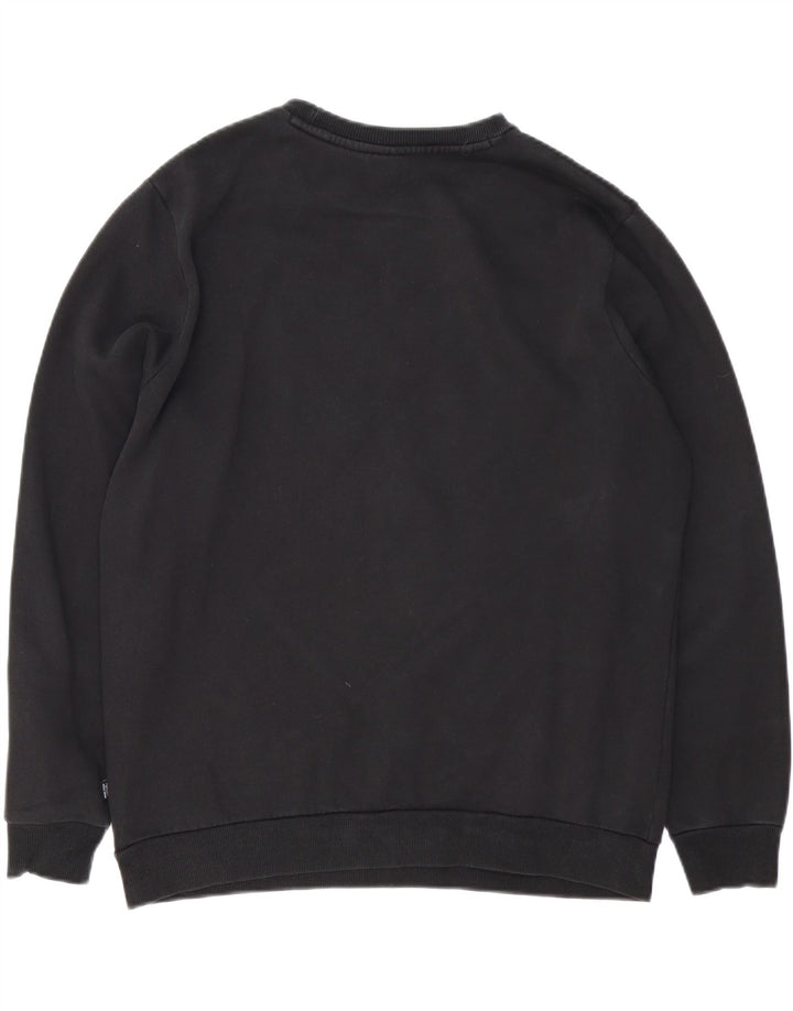 Puma muška majica s grafičkim motivima, veliki crni pamuk