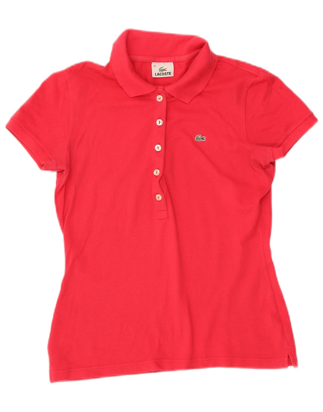 LACOSTE ženska polo majica veličina 40 srednje ružičasta
