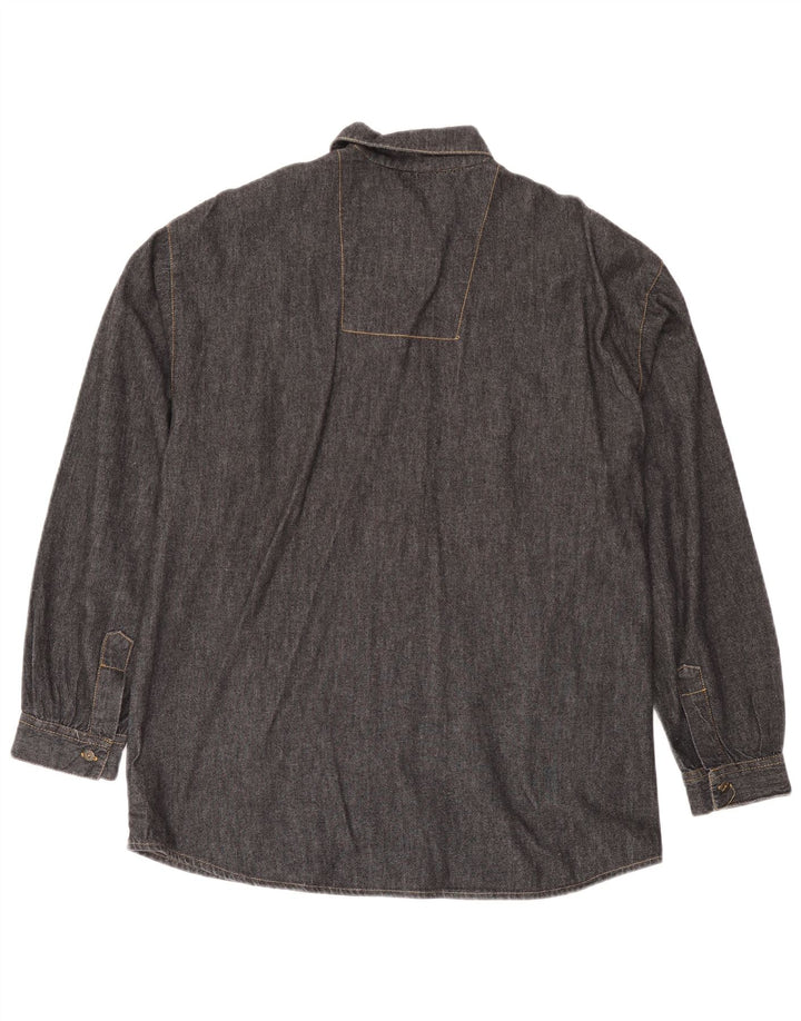 BUSTER muška traper košulja IT 48/50 srednje crna