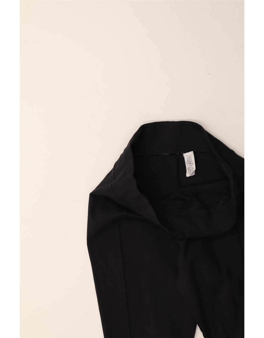 ADIDAS Womens Leggings UK 14 Medium  Black Rayon Vintage Adidas and Second-Hand Adidas from Messina Hembry 
