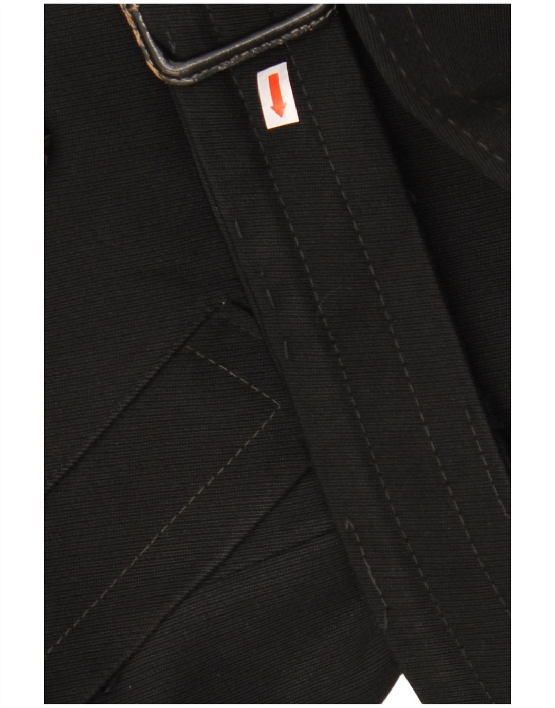 LORD muški trenč kaput IT 48 srednje crna vuna