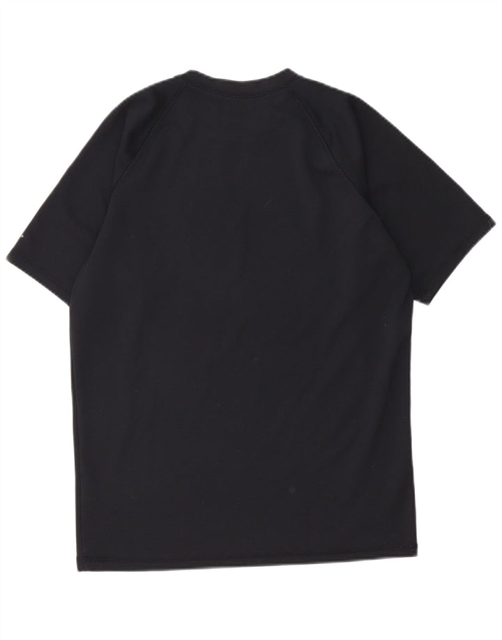 Nike Dri Fit majica kratkih rukava, mali crni poliester
