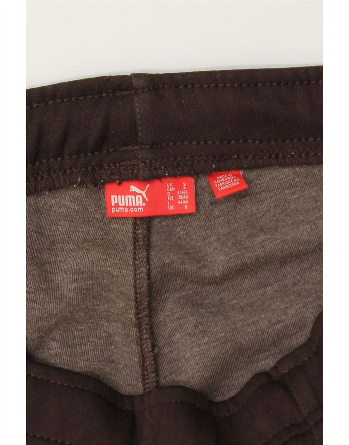 PUMA Mens Graphic Tracksuit Trousers Small  Brown Cotton Vintage Puma and Second-Hand Puma from Messina Hembry 