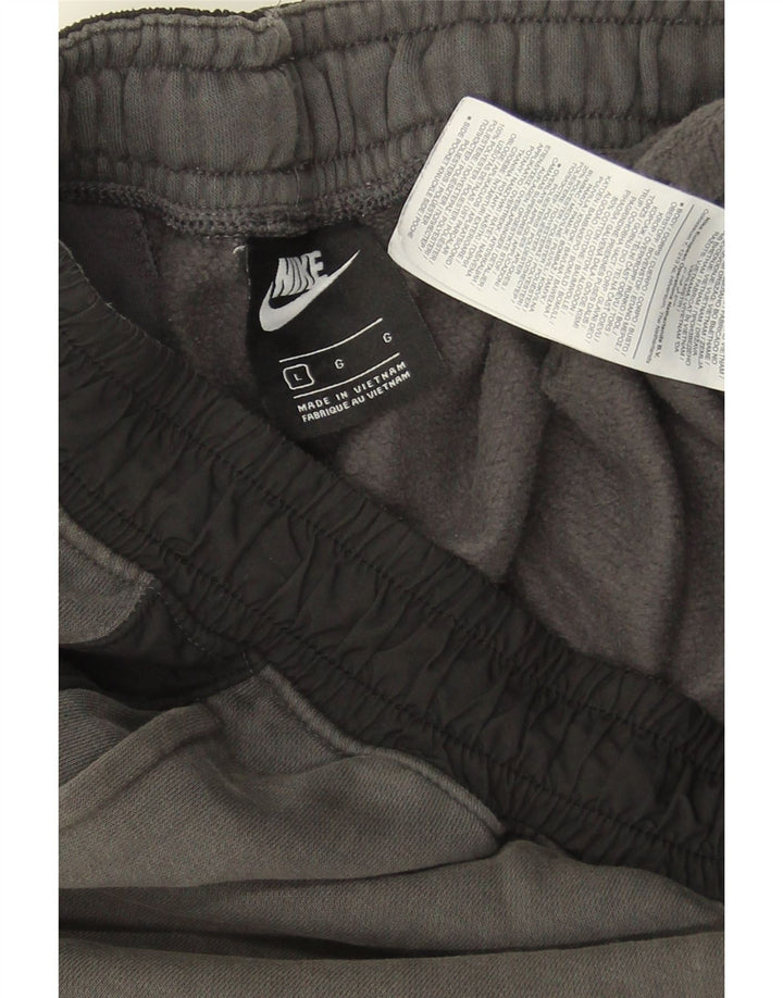 Nike Muška trenirka Hlače Joggers Large Grey Colourblock Pamuk