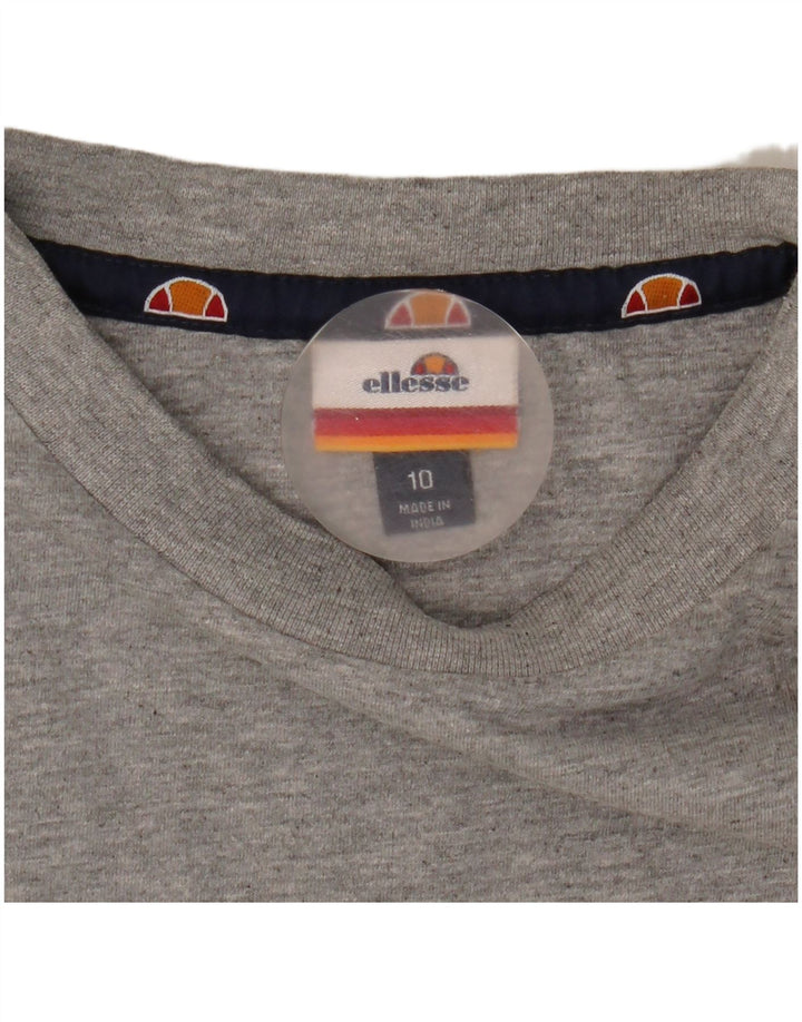 Ellesse ženska majica kratkih rukava prevelike veličine UK 10 Small Grey