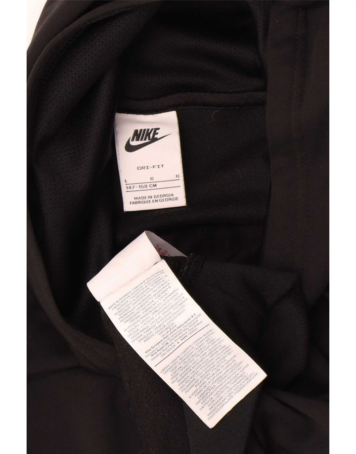 Nike Boys Graphic Hoodie Džemper 12-13 godina veliki crni poliester