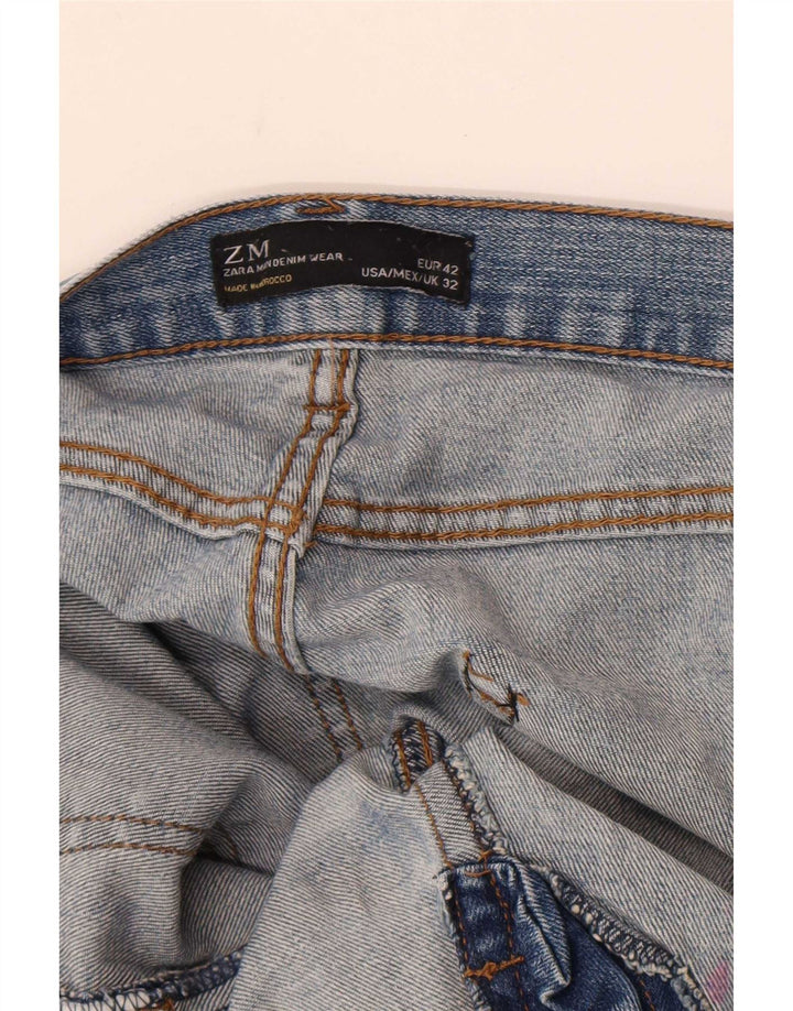 Zara muške uske traperice EU 42 Large W32 L34 Plave