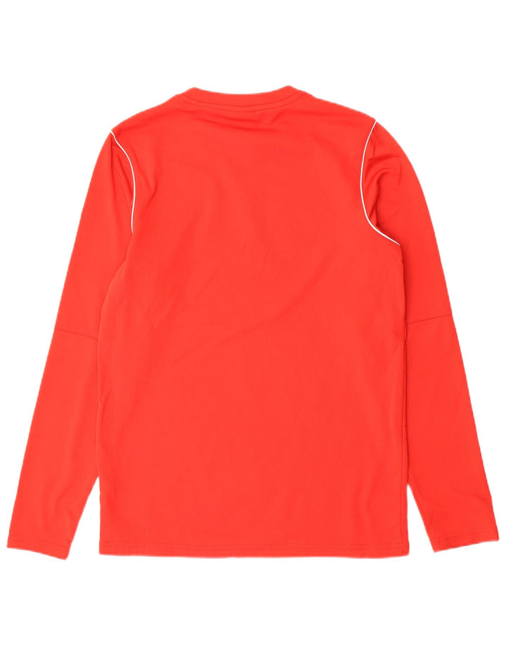 Nike muška Dri Fit majica dugih rukava mala crvena poliester
