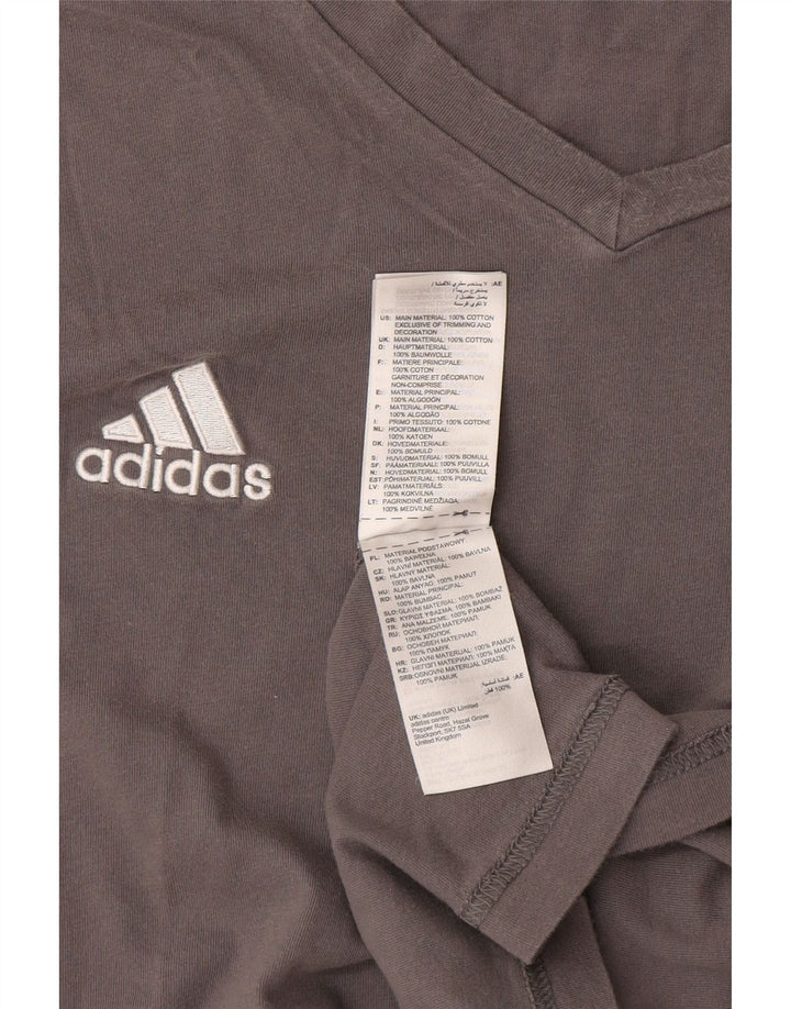 Adidas muška majica kratkih rukava 2XL sivi pamuk